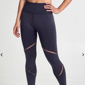 SOUL by Soulcycle Black Seamless Moto Leggings